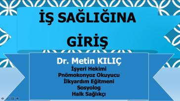 iş sağlığı uzaktan eğitimi