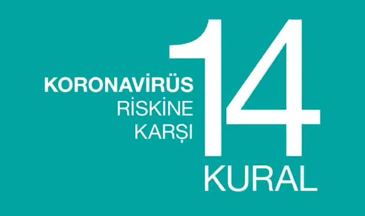 Koronavirüs riskine karşı 14 kural